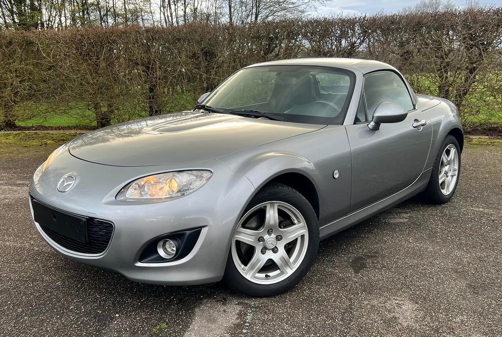 Mazda MX-5 Roadster Coupé 1.8i Active + Pack Technic, Autos, Mazda, Argent ou Gris, Achat, 93 kW, Boîte manuelle