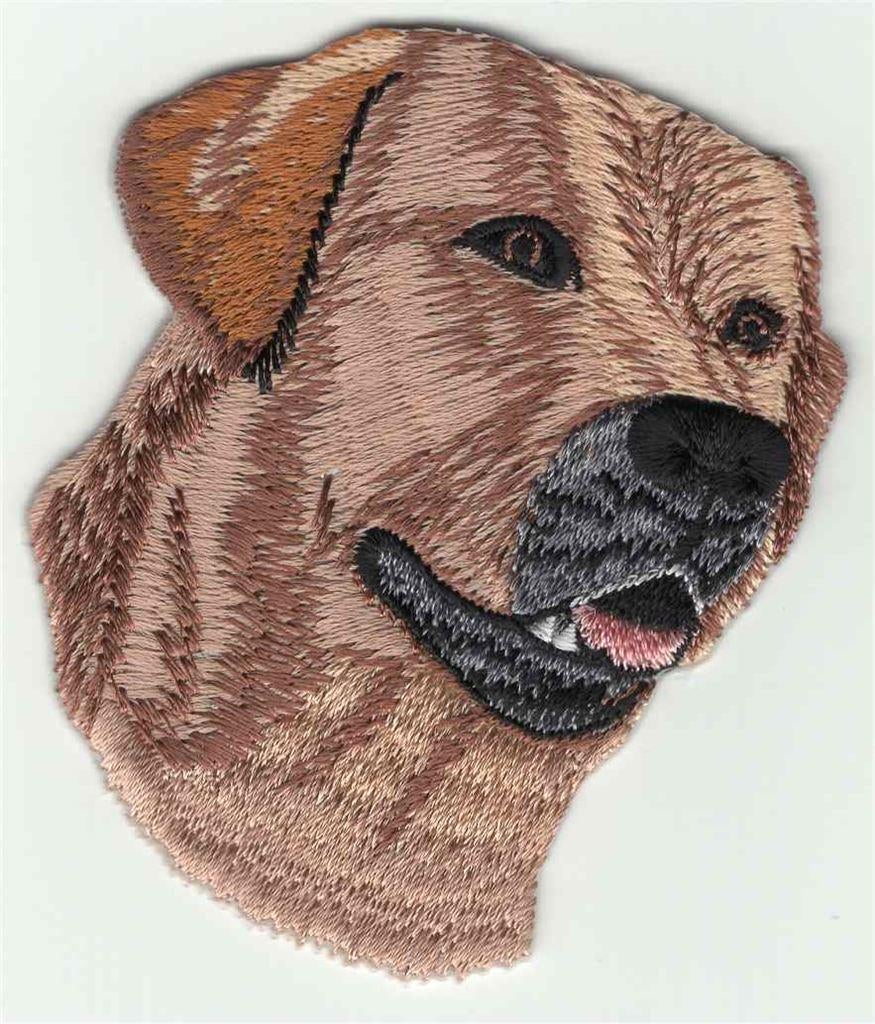 Labrador retriever stoffen opstrijk patch embleem #13, Verzenden, Nieuw
