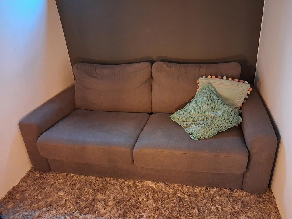 Canapé lit, Maison & Meubles, Enlèvement, Gris