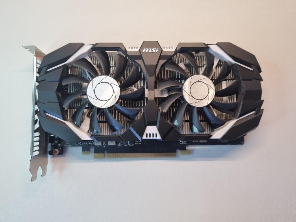 MSI GTX 1050 2GB Gaming X Dual Fan Werkt Perfect + Doos, Computers en Software, Ophalen of Verzenden