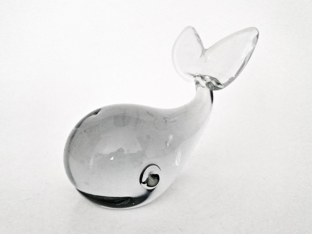 art en verre baleine, Collections, Statues & Figurines, Enlèvement ou Envoi, Utilisé, Animal