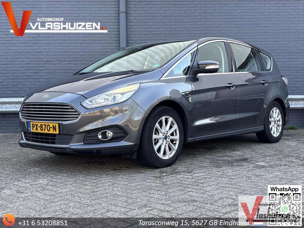 Ford S-Max 1.5 Titanium | Climate | Cruise | Navi | PDC | St, Auto's, Ford, Monovolume, Zwart, 149 g/km, Bedrijf