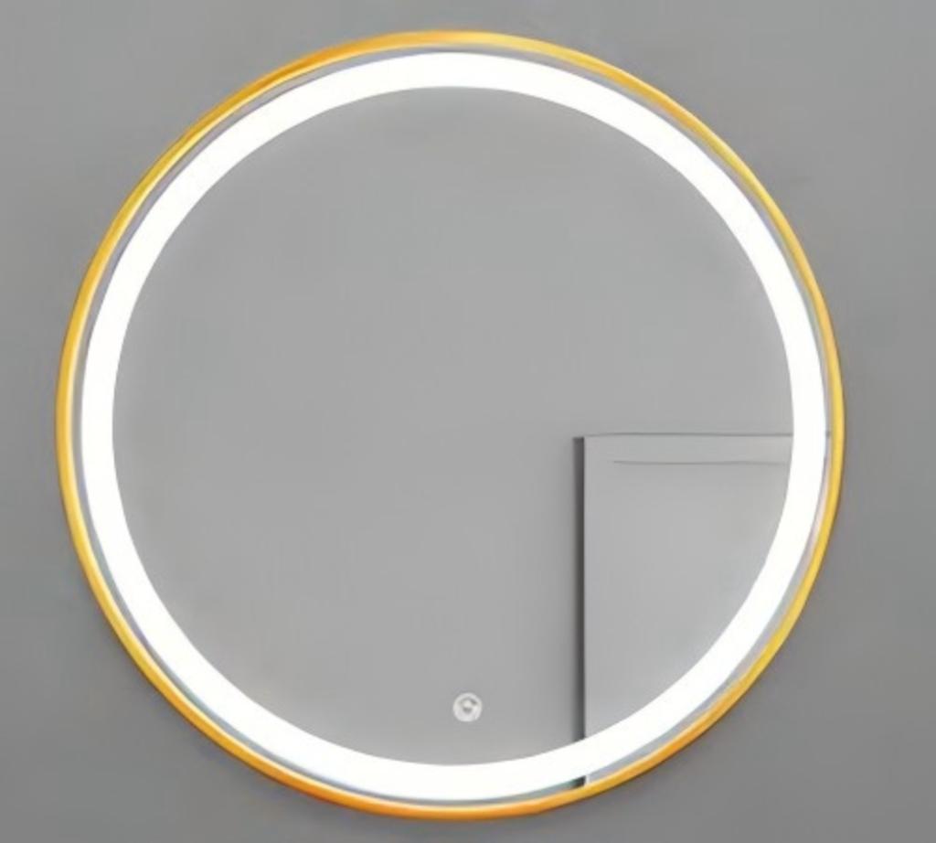korting spiegel rond goud led nieuw kapper kapsalon badkamer, Huis en Inrichting, Woonaccessoires | Spiegels, Rond, Nieuw, Ophalen of Verzenden