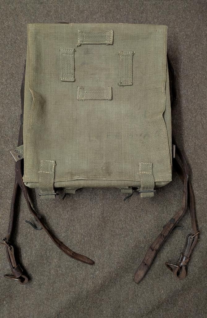 Sac à dos ABBL M31 avec bandoulière originale, Collections, Enlèvement ou Envoi, Armée de terre, Autres types