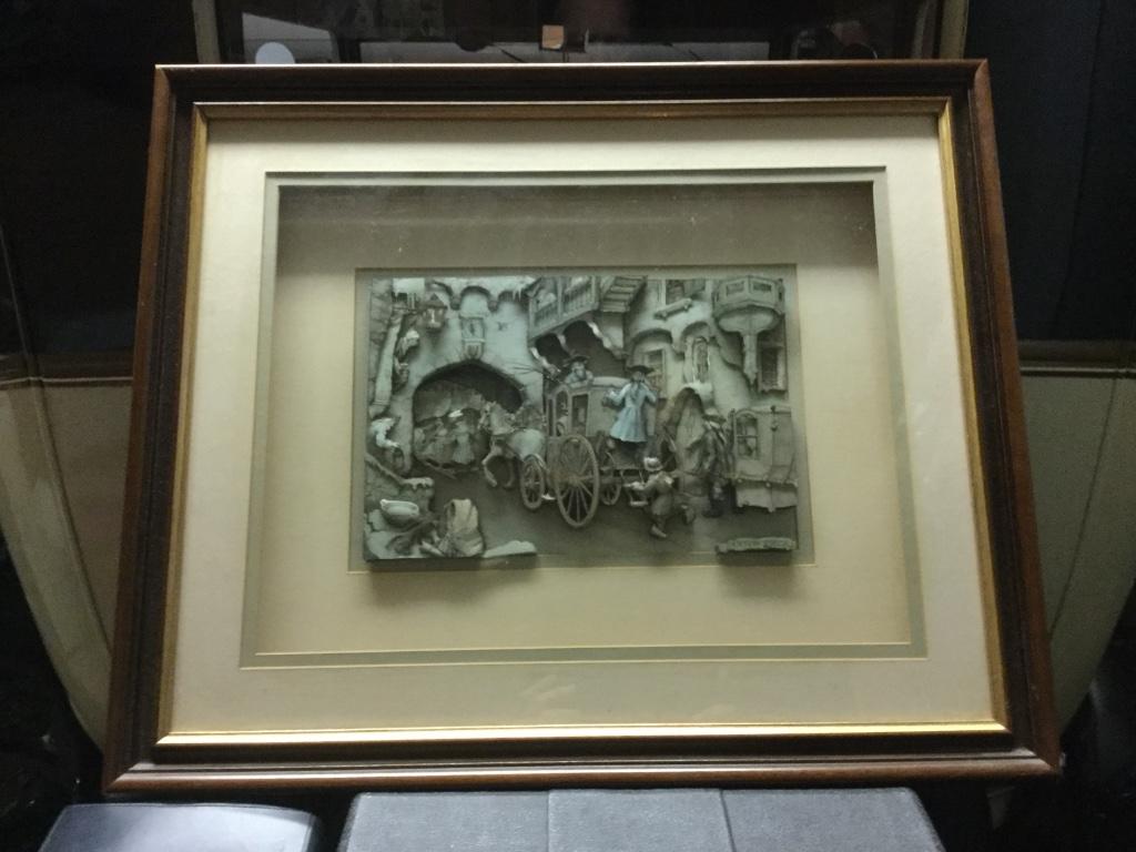 Anton Pieck 3-D Ets / Gravure, Ophalen