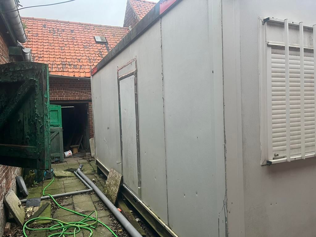 À vendre deux modules de chantier à réaménager, Enlèvement, Utilisé