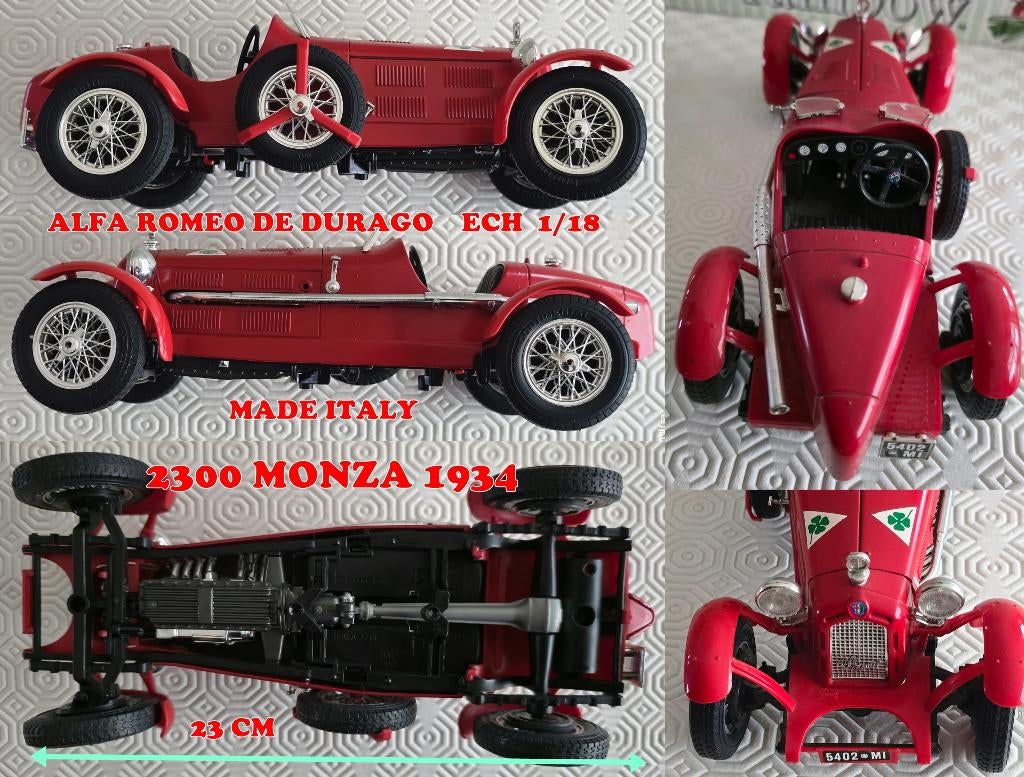 ALFA ROMEO DURAGO ECH 1 18 ZIE FOTO, Verzenden, Nieuw, Auto, Burago