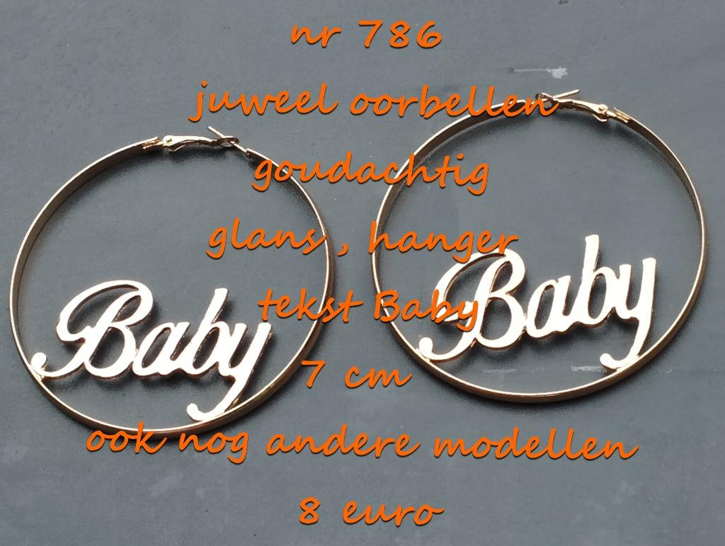 786. Bijou : boucles d'oreilles, NEUF, frais de port inclus, Neuf, Or, Autres matériaux, Pendantes