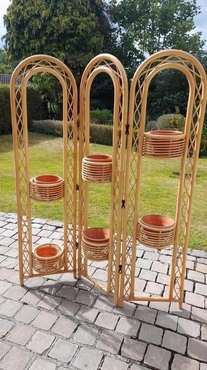 plantenhouder van bambou/rotan, Ophalen