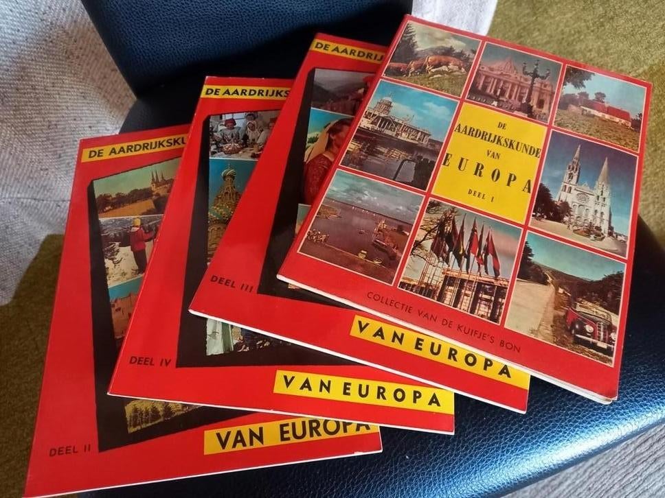 Aardrijkskunde van Europa collectie van de Kuifje's bon, Boeken, Prentenboeken en Plaatjesalbums, Ophalen