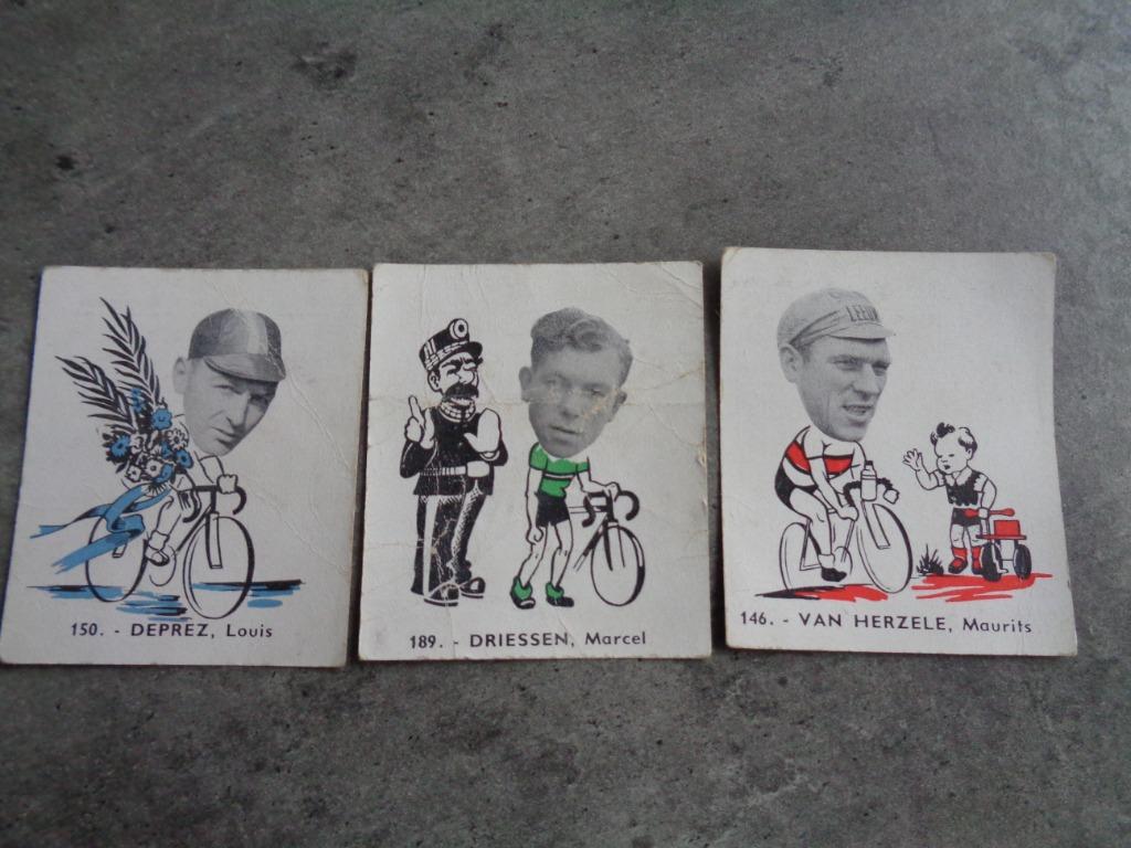 CYCLISTES - BELGE CHEWING-GUM TRACK GIANTS - 3D Fifties Kari, Enlèvement ou Envoi