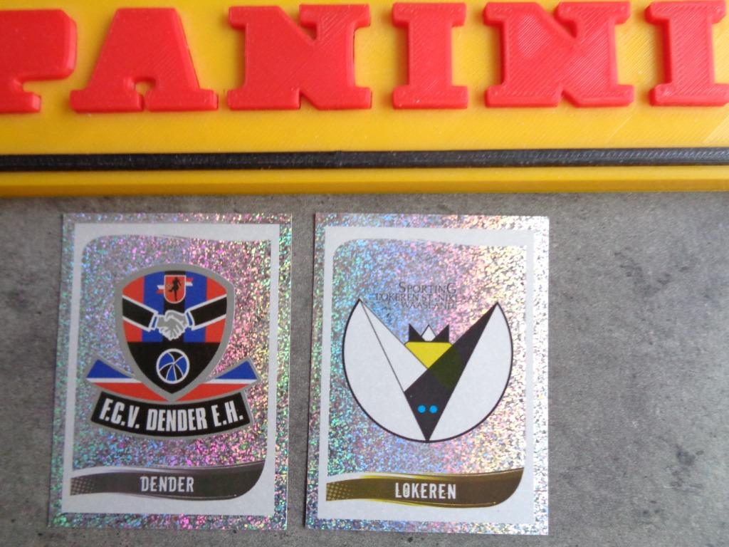 PANINI FOOTBALL 2009 STICKERS 2X VOETBAL BADGES, Verzenden