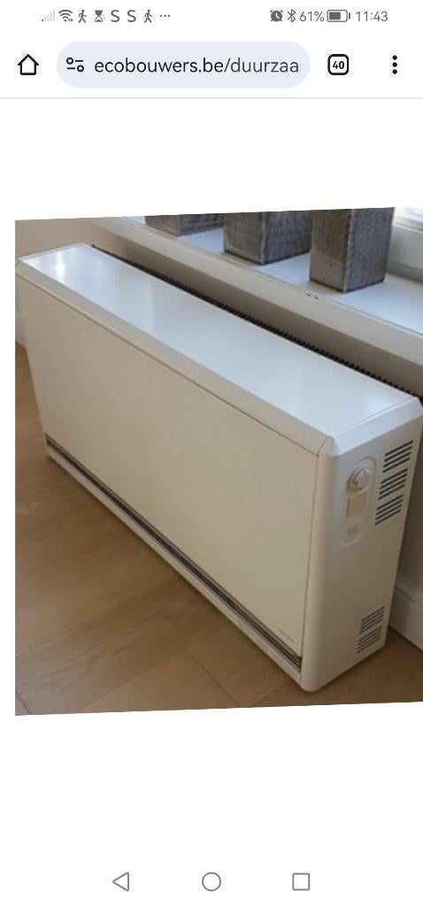 Accumulatie verwarming, Ophalen, 30 tot 80 cm, Kachel, Zo goed als nieuw