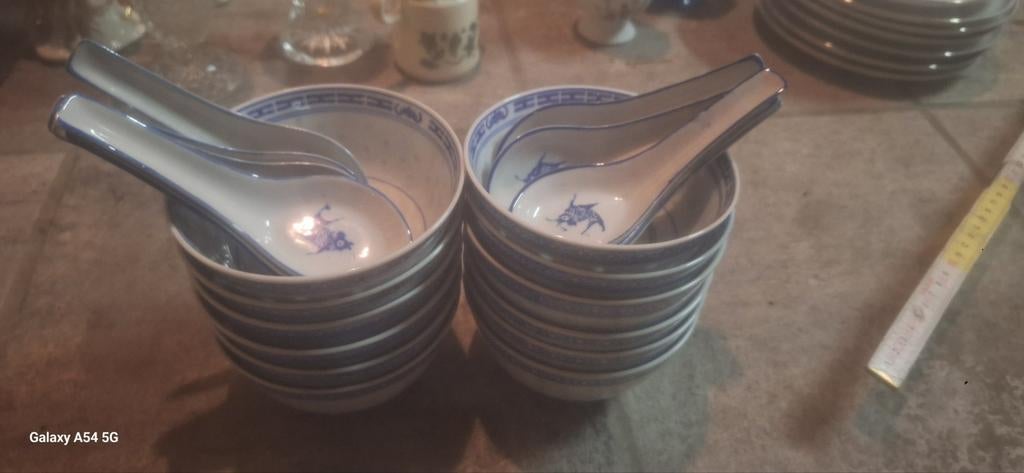 Lot Bols cuillere chinois, Enlèvement ou Envoi