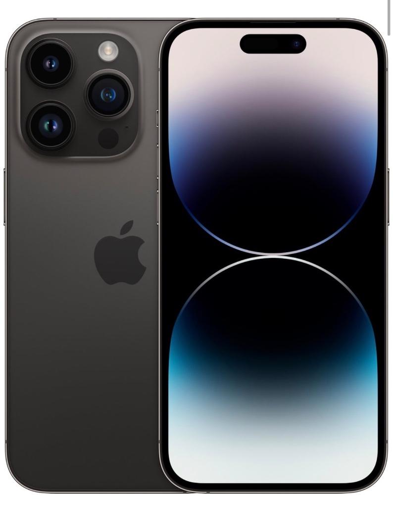 Apple iPhone 14 Pro max - Spacezwart, Ophalen, 128 GB, Zo goed als nieuw, Zonder simlock