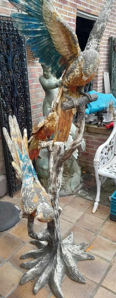 posture perroquets en bronze, Antiquités & Art, Art | Sculptures & Bois, Enlèvement