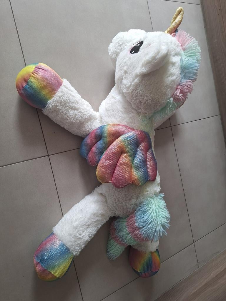 Knuffel Unicorn, Kinderen en Baby's, Speelgoed | Knuffels en Pluche, Ophalen of Verzenden, Zo goed als nieuw, Overige typen