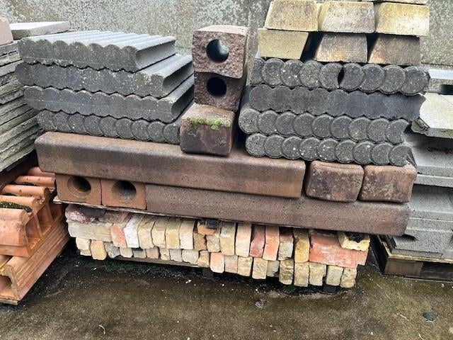 pallisaden - betondallen, Ophalen