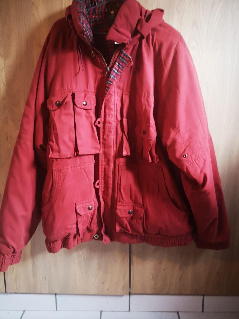 Veste rouge brique pour homme Cricket & Co Taille L, Enlèvement ou Envoi, Porté, Taille 52/54 (L)