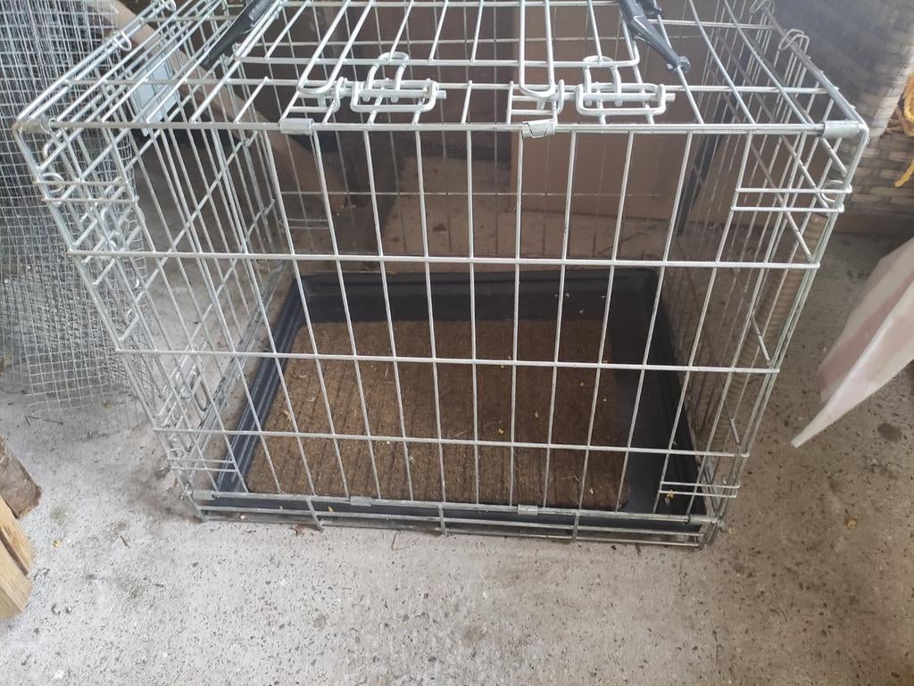 bench pour chien, Animaux & Accessoires, Caisses pour chiens, Enlèvement, Comme neuf