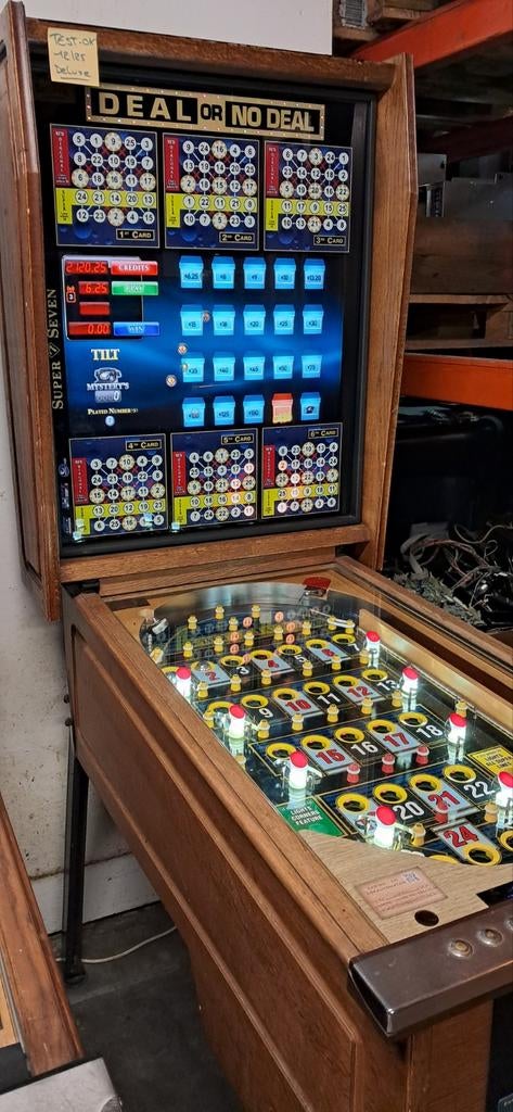 Deal or no Deal bingo met GARANTIE, Collections, Machines | Machines à sous, Enlèvement