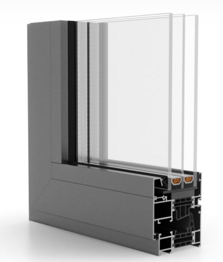 Châssis et portes PVC / ALU, Bricolage & Construction, Vitres, Châssis & Fenêtres, Neuf, Fenêtre de façade ou Vitre, Envoi