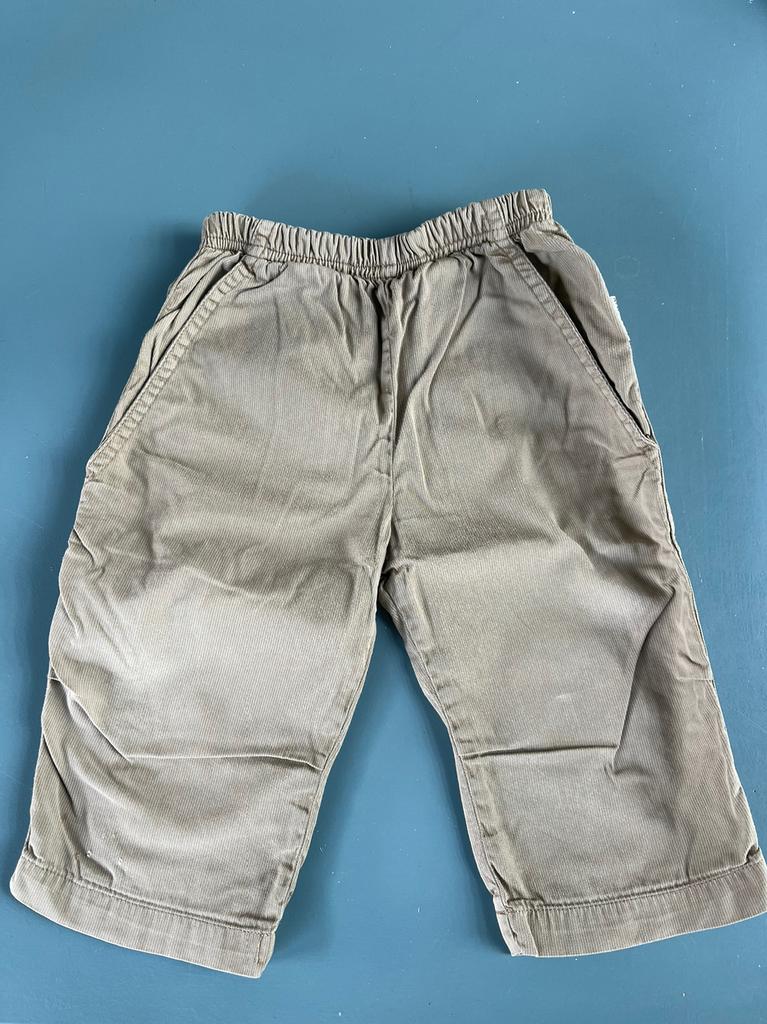 Beige broek Ma Muse maat 74, Ophalen of Verzenden, Gebruikt