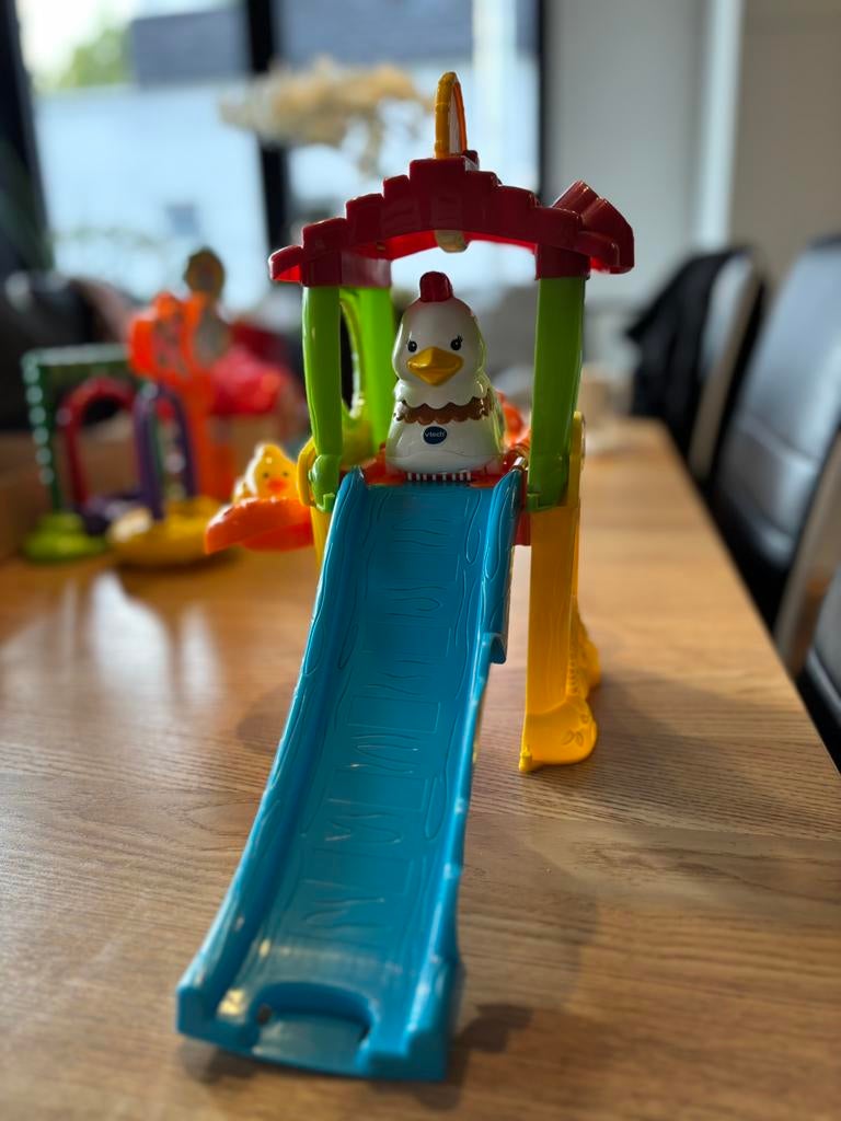 Kim Kip, zoef zoef dieren kippenhok met glijbaan., Kinderen en Baby's, Ophalen, Gebruikt