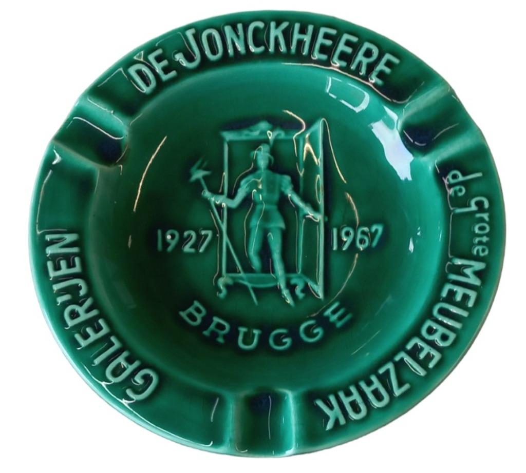 publiciteit asbak "De Jonckheere" 1927-1967., Ophalen of Verzenden