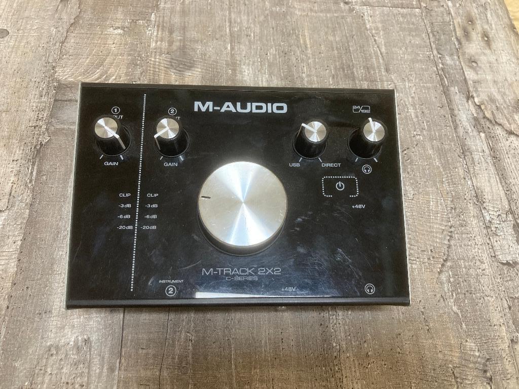 M-Audio M-Track 2x2 (C-Series) Audio Interface, Computers en Software, Geluidskaarten, Gebruikt, Extern, Ophalen of Verzenden