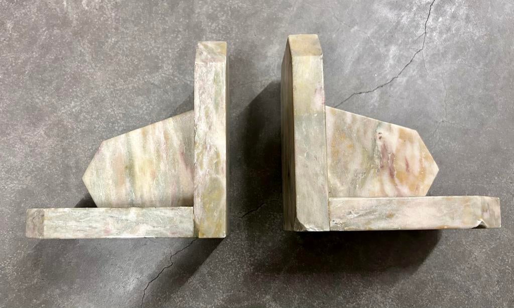 Boekensteunen in natuursteen – set van 2, Huis en Inrichting, Woonaccessoires | Wanddecoraties, Gebruikt, Ophalen