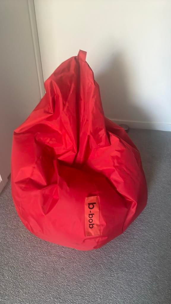B Bob zitzak nieuw, Huis en Inrichting, Zitzakken, Ophalen, Nieuw, Rood, Zitzak