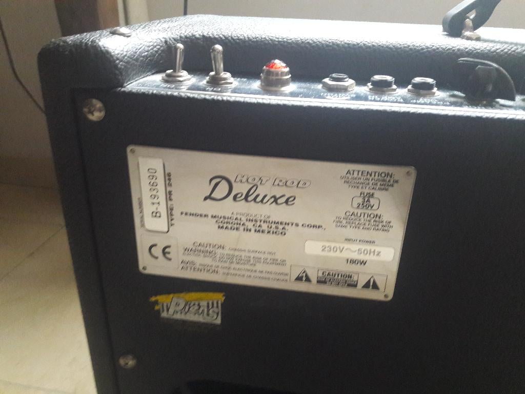 amplificateur Fender Hot Rod Deluxe, Enlèvement, Utilisé, Moins de 50 watts