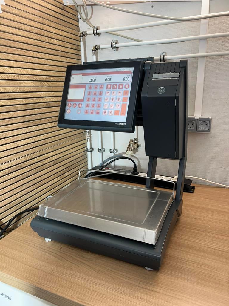 BIZERBA KH II 800 CAISSE WEEGSCHAL, Balance, Electroménager, Balances, Comme neuf, Digital, Balance de magasin, Enlèvement ou Envoi