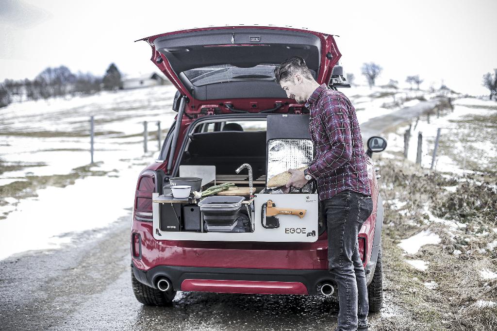 EGOE Nestbox Camper 200 kitchen set kampeerbox stockpromo, Caravans en Kamperen, Mobilhome-accessoires, Nieuw, Ophalen