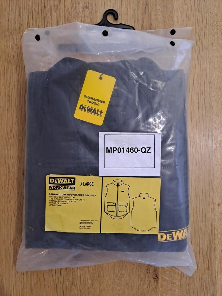 Dewalt contractors bodywarmer nieuw, Tuin en Terras, Ophalen of Verzenden