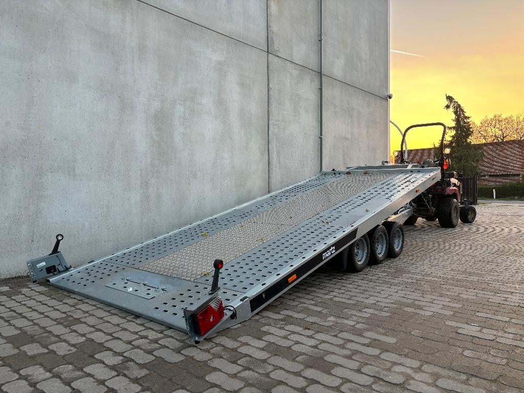 MARTZ kantelbare autotransporter 480x210cm 3500kg tridem-as, Auto diversen, Aanhangers en Bagagewagens, Ophalen, Nieuw, MARTZ