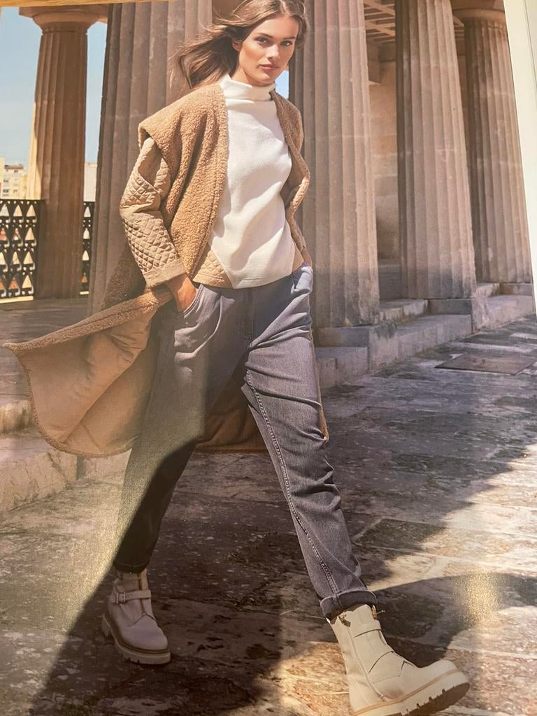 Grijze kleurovergangsjeans Caroline Biss (36), Ophalen of Verzenden, Zo goed als nieuw