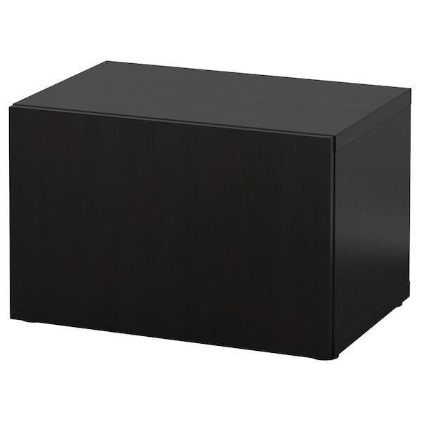 4x Ikea besta noir + porte noir brillant, Enlèvement, Comme neuf