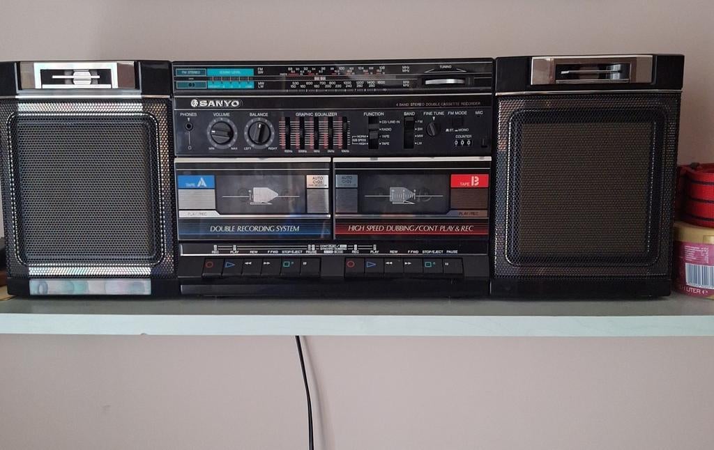 Platine à cassettes, TV, Hi-fi & Vidéo, Decks cassettes, Enlèvement, Double