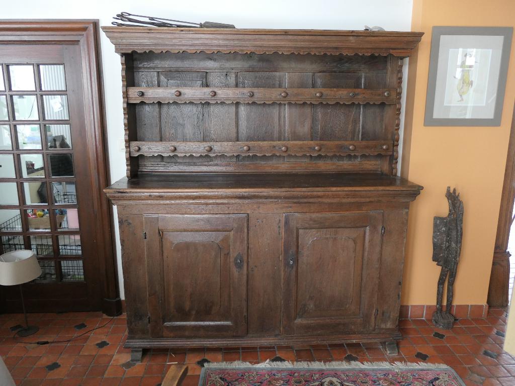 Très beau meuble-vaissellier ancien, Enlèvement