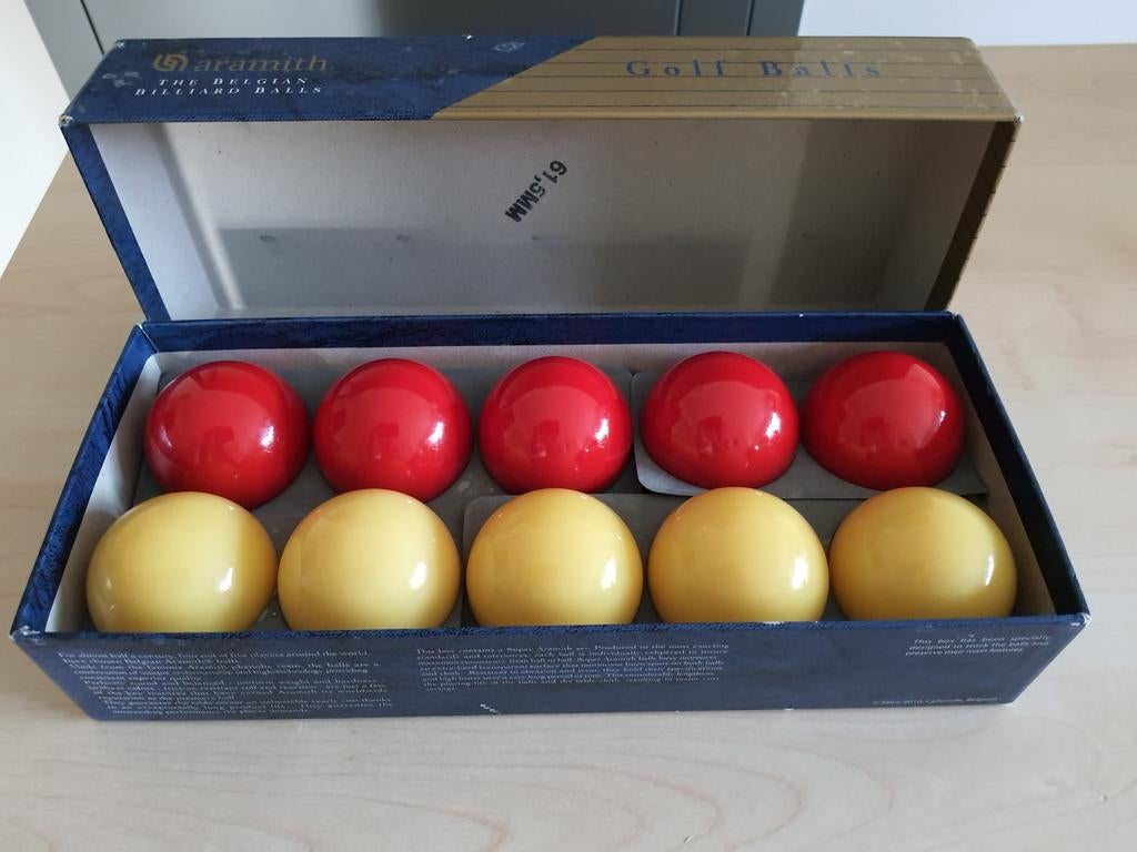 Aramith Golf biljartballen, Sports & Fitness, Billards & Billards américains, Enlèvement, Comme neuf