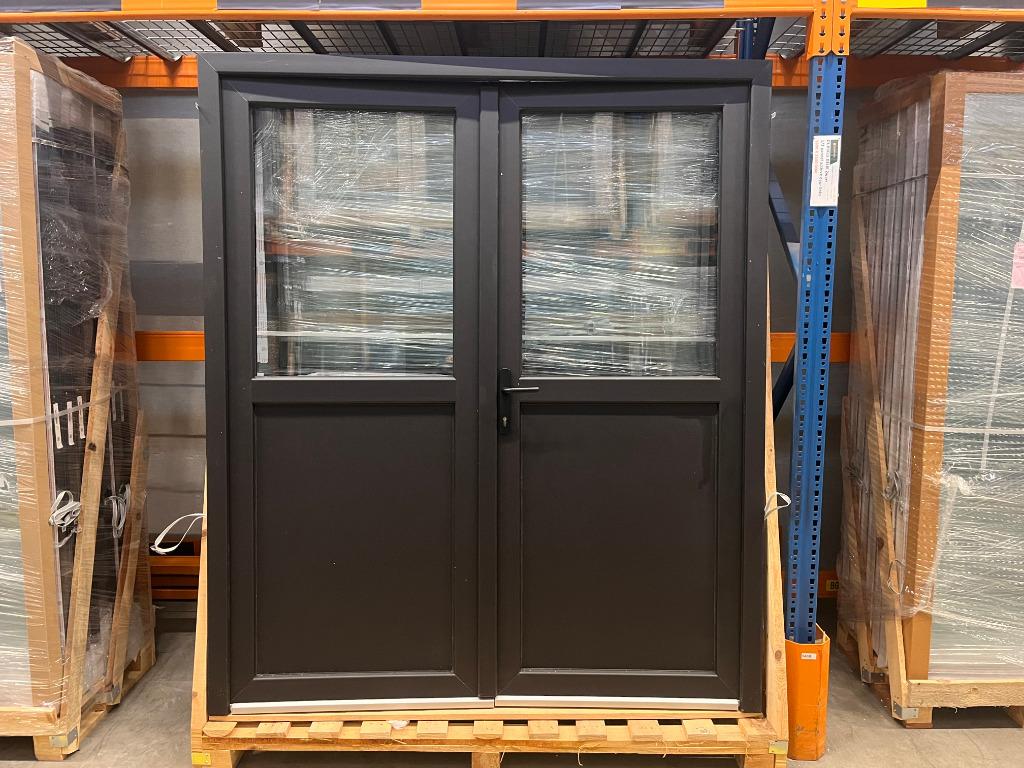 PVC deuren, garagedeur, staldeur, deur, kozijn, schuifpui, 100 tot 120 cm, Ophalen of Verzenden, Schuifdeur, Glas