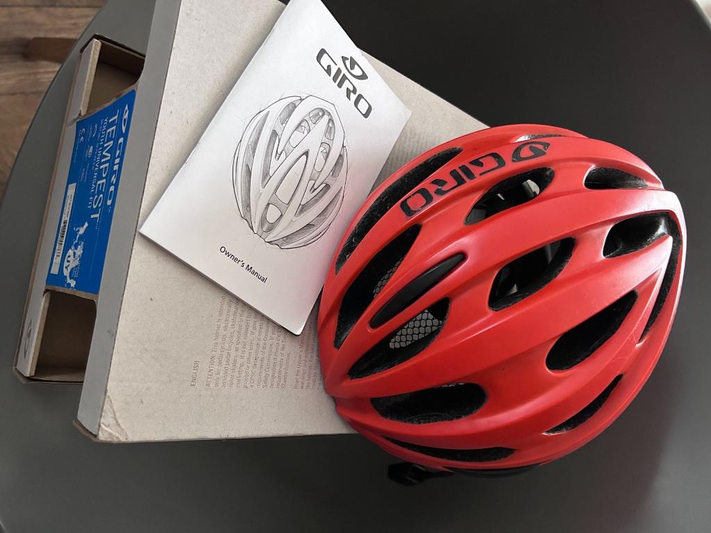 Casque vélo enfant Giro Tempest, Sport en Fitness, Wielrennen, Ophalen, Gebruikt, Helm