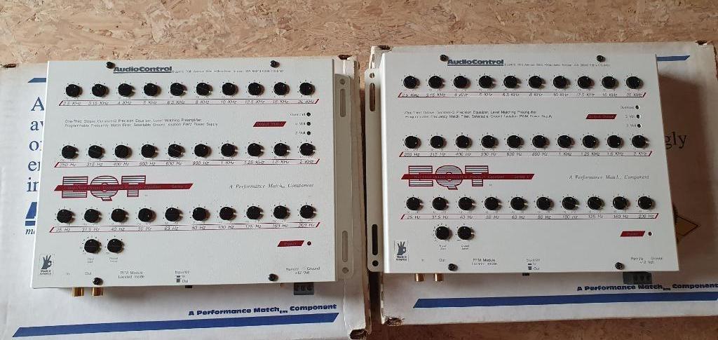 Audiocontrol EQT equalizer, Ophalen, Zo goed als nieuw