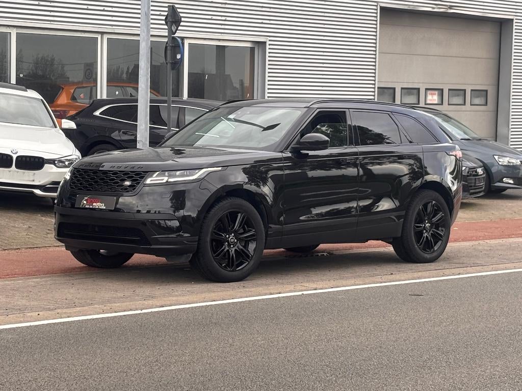 LAND ROVER VELAR D180 NAVI/CRUISEC/LEDER/CAMERA/KEYLESS, Auto's, Land Rover, Automaat, Range Rover Velar, Zwart, Leder