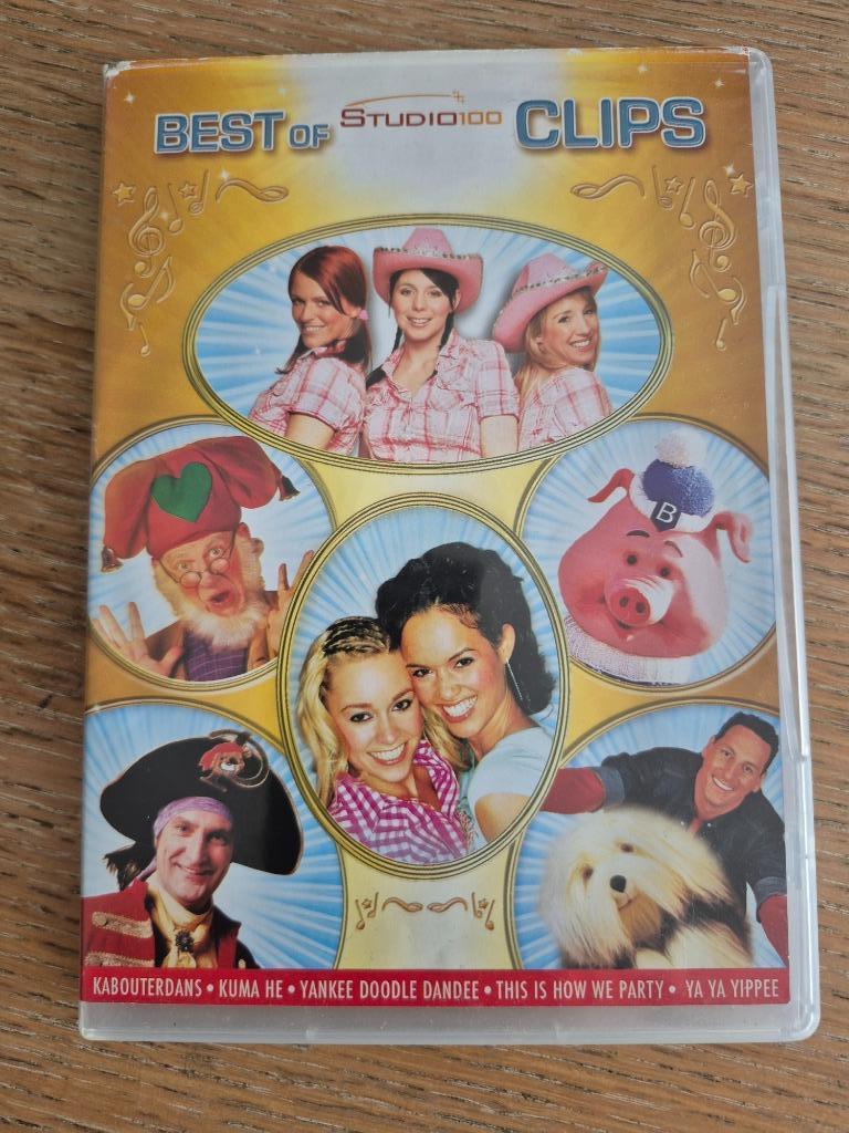 Dvd Best of Studio 100 Clips, Alle leeftijden, Ophalen of Verzenden, Gebruikt, Overige genres