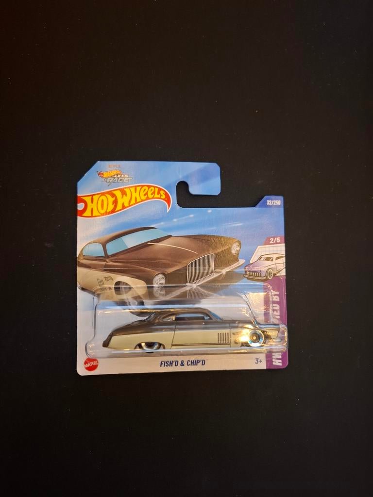 Treasure Hunt Hot Wheels Fish'd & Chip'd, Hobby en Vrije tijd, Modelauto's | Overige schalen, Ophalen of Verzenden
