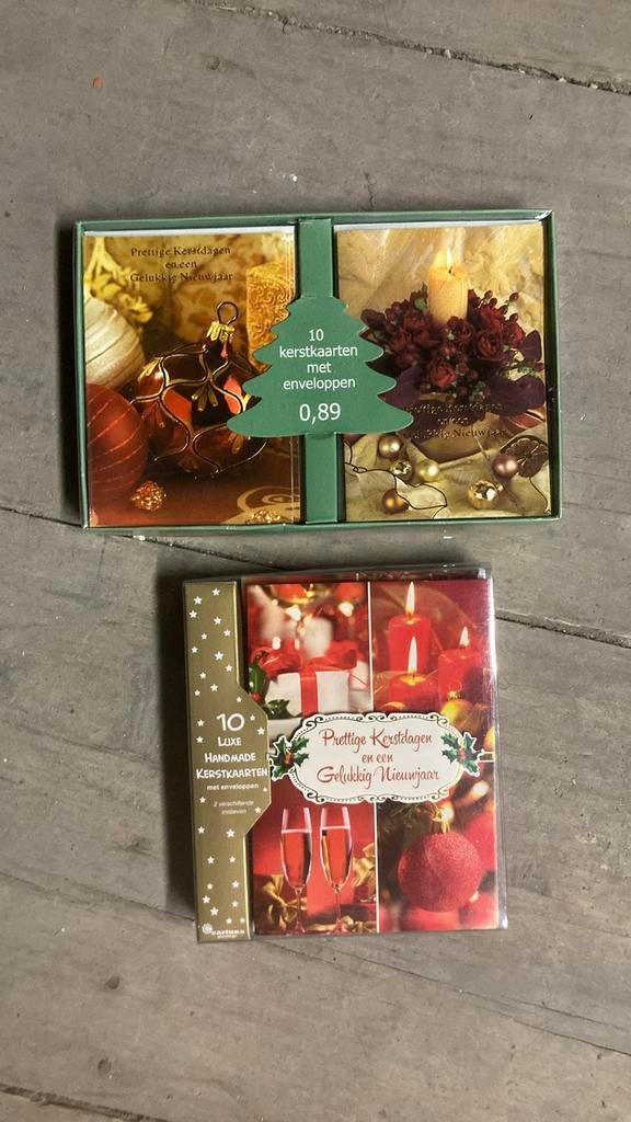 Kerstkaarten (ongeopend), Ophalen of Verzenden, Nieuw