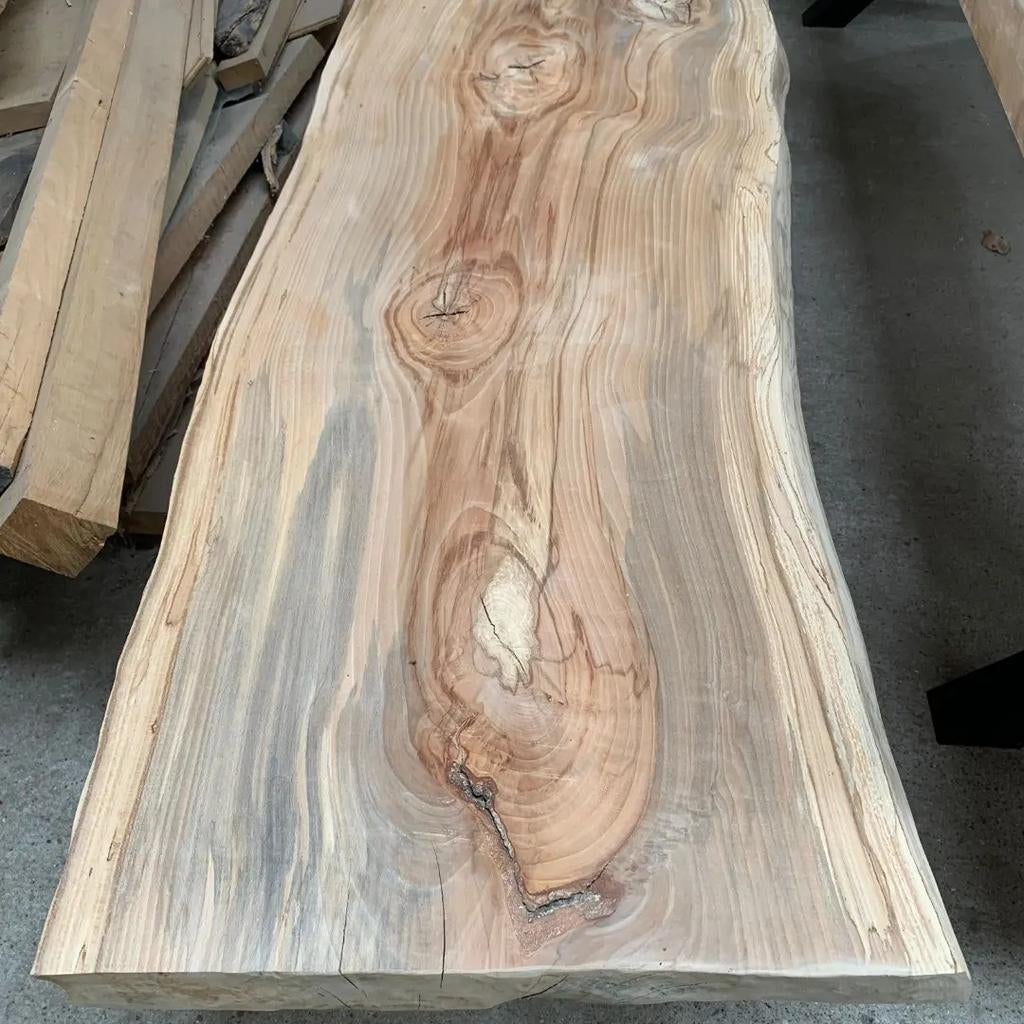 Boomstamtafels tafelbladen planken boomtafel houtentafels, Enlèvement, Neuf